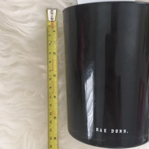 • F R E E • NWT • RAE DUNN Black Makeup Brushes Holder - Picture 7 of 12